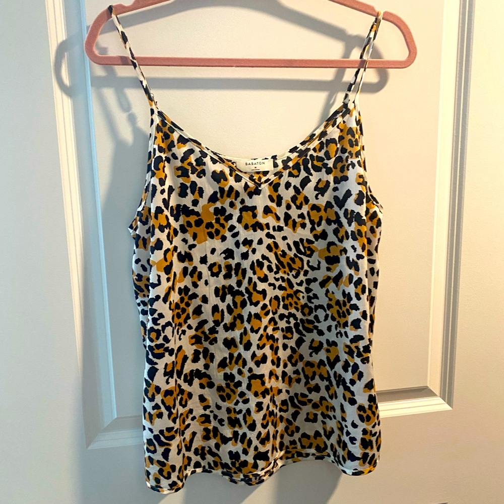 Aritzia - Babaton cheetah print cami
